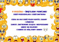 Dzień Emotikona i Dzień Przedszkolaka