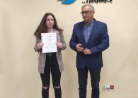 Nasza uczennica - Iga Holk została przedstawicielką Młodzieżowej Radzie Miasta Redy
