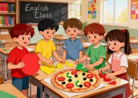 Pizza po angielsku – kreatywne zajęcia klasy 2b!